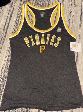 NWT Campus Lifestyle Pittsburgh Pirates Women's Racerback Tank Top